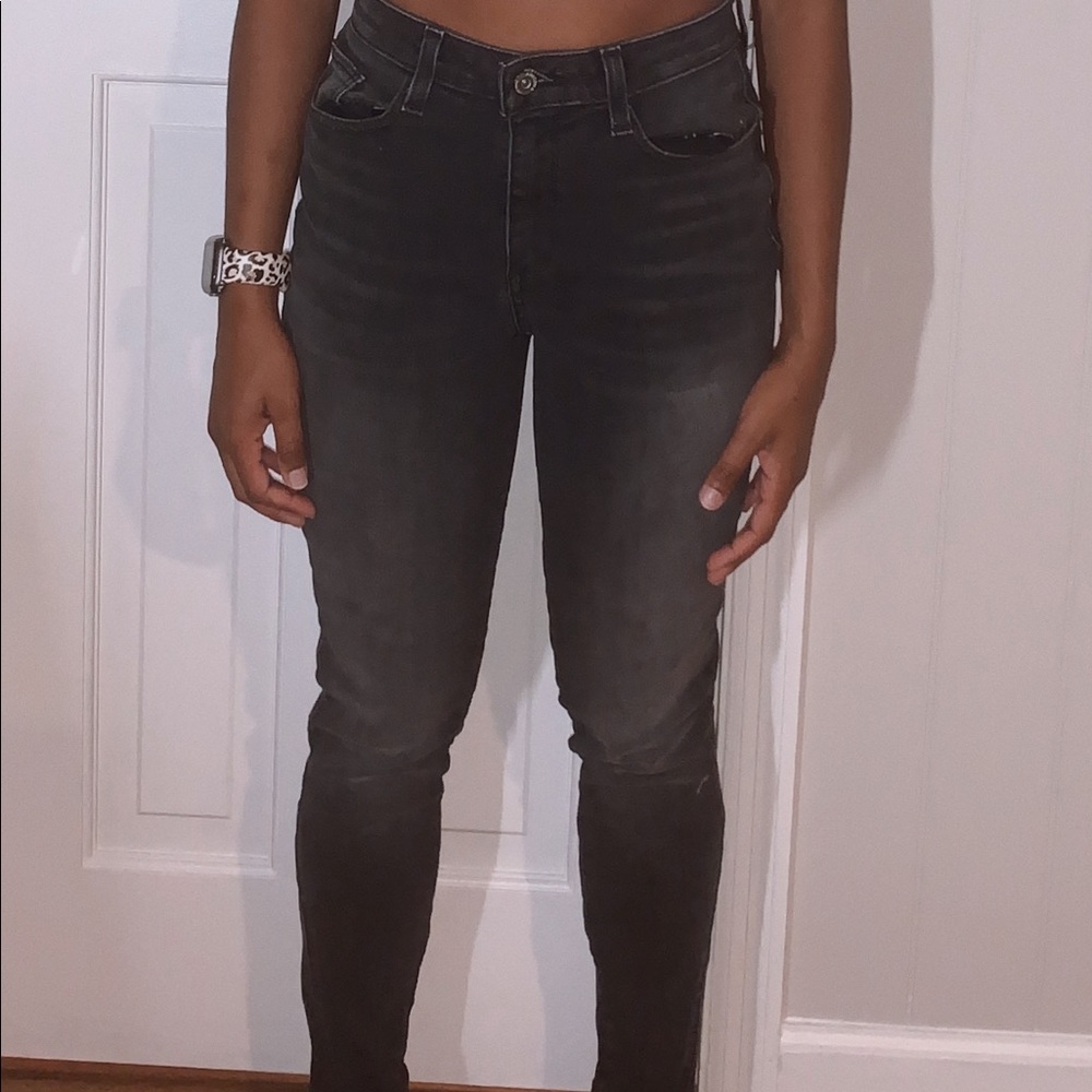 skinny black grey jeans